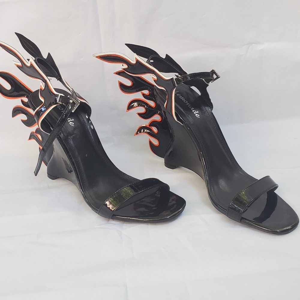 Lemonade flame shoes